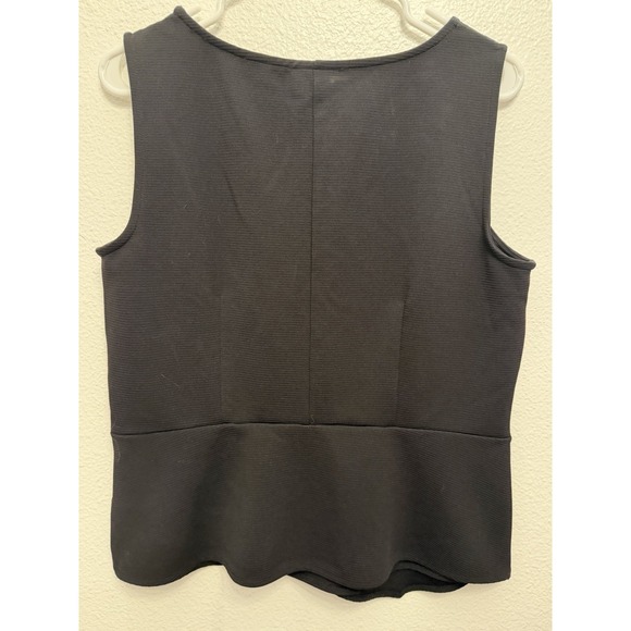 DKNY Peplum Tank Cami Women L/10 Sleeveless Top Career Casual Office Cocktail - Picture 6 of 7